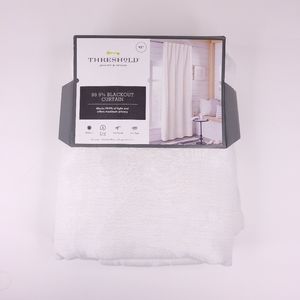 Threshold Cream Blackout Curtain 50X95